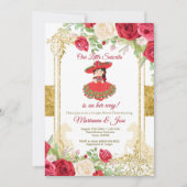 Senorita Red Roses Fiesta Couple Shower   Kaart (Voorkant)