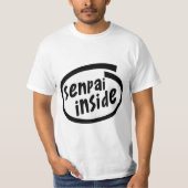 Senpai Inside Parody T-shirt (Voorkant)