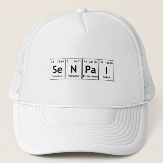 SeNPaI Periodic Table Element Word Chemistry Atomi Trucker Pet
