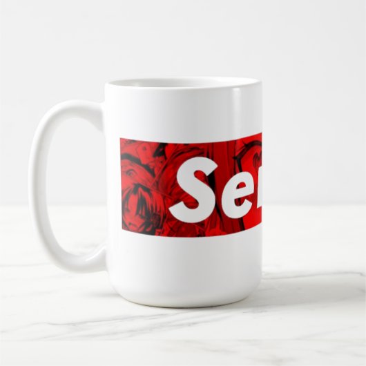 ☕Senpai Vibes Coffee Mug – Cute Anime Style ☕ Koffiemok (Links)
