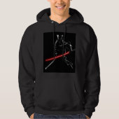 SenpaiXEL Moonlit Samurai Silhouette Hoodie (Voorkant)