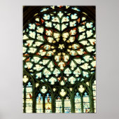 SENS CATHEDRAL ROOS WINDOW POSTER (Voorkant)
