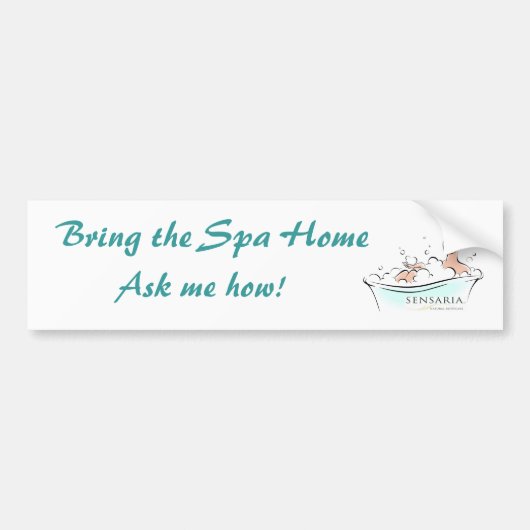 Sensaria Bumpersticker (Voorkant)