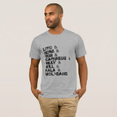 SENSATE T-SHIRT (Voorkant volledig)