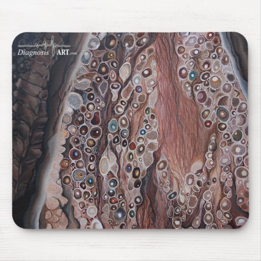 "Sensatie: Dorsal Root Ganglion" Muismat (Voorkant)