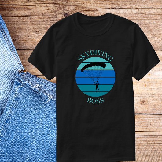 Sensatiezoekende Skydiving Enthousiasteling T-shirt