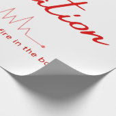 Sensation Pulse Hartlijn Cadeaupapier (Hoek)