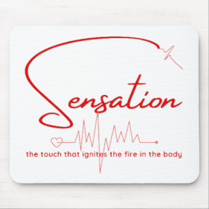 Sensation Pulse Hartlijn Muismat