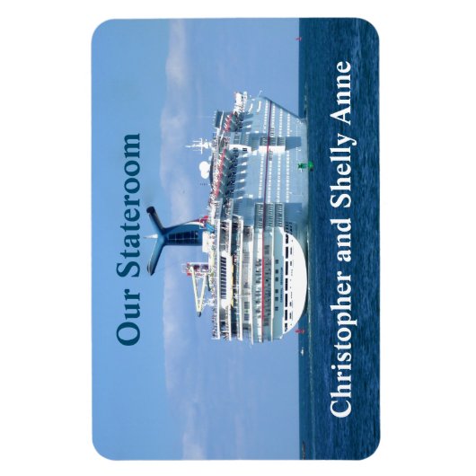 Sensation Stern Stateroom deurmarkering Magneet (Verticaal)