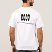 Sensation white t-shirt (nao oficial) (Achterkant)
