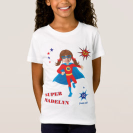 Sensational Girl Superheld Birthday Fantastic T-shirt
