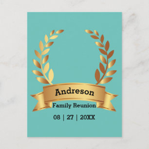 Sensational Laurel Leaf Best Happy Family Briefkaart