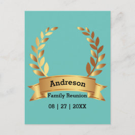 Sensational Laurel Leaf Best Happy Family Briefkaart