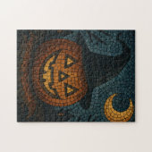 Sensational Mosaic Pumpkin Halloween Legpuzzel (Horizontaal)