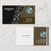 Sensational Silver Engine Engineer Visitekaartje (Voorkant / Achterkant)