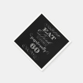 Sensationally 60 Birthday Party Gift Servetten (Hoek)