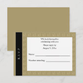 Sensationeel bij 65 RSVP-uitnodiging Kaart (Voorkant / Achterkant)