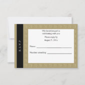 Sensationeel bij 70 RSVP-uitnodiging RSVP Kaartje (Voorkant)