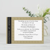 Sensationeel bij uitnodiging van 70 partijen (Staand voorkant)