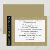 Sensationeel bij uitnodiging van 70 partijen (Voorkant / Achterkant)