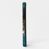 Sensationeel Blauwgroen Flair Foto Iphone Five Hoe Case-Mate iPhone Case (Achterkant/links)