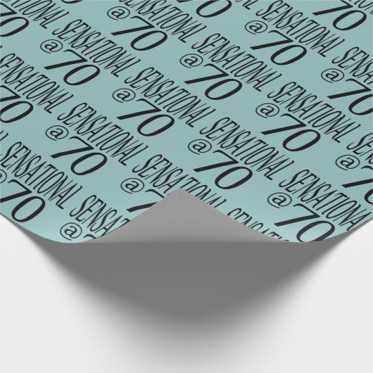 Sensationeel op Seventy Cadeaupapier (Hoek)