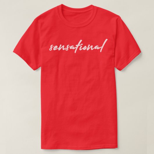 Sensationele kunst t-shirt (Design voorkant)