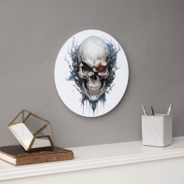 🕰️💀 sensationele schedel wandklok 💀🕰️