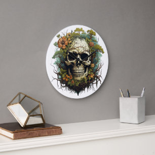 🕰️💀 sensationele schedel wandklok 💀🕰️