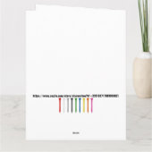 Sensationele senior golfers kaart (Achterkant)