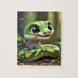 Sensationele slangenpuzzel legpuzzel