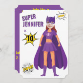 Sensationele superheld Birthday Geweldige Amazing Kaart (Voorkant / Achterkant)