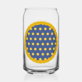 Sensationele synura blikvorm glas (Achterkant)