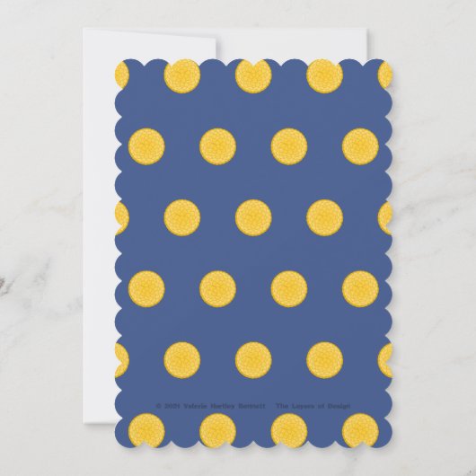 Sensationele Synura Party uitnodiging (Achterkant)