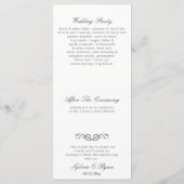 Sensationele weddenschappen programmakaart (Achterkant)