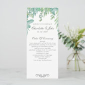 Sensationele weddenschappen programmakaart (Staand voorkant)