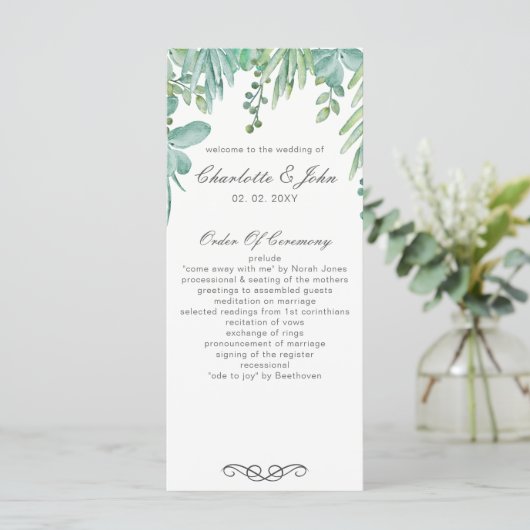 Sensationele weddenschappen programmakaart (Staand voorkant)