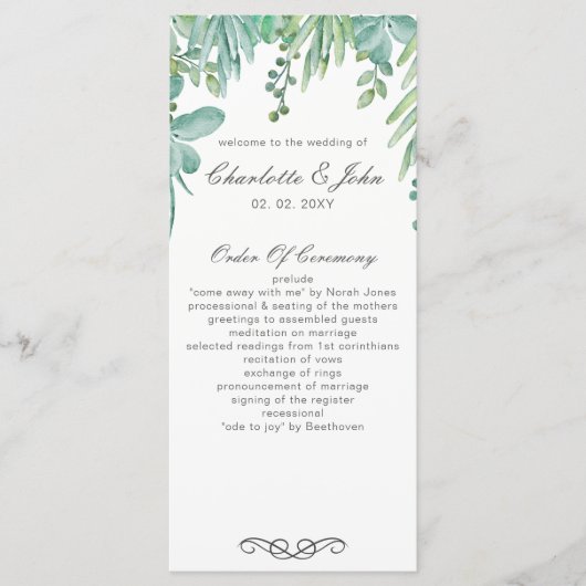 Sensationele weddenschappen programmakaart (Voorkant)