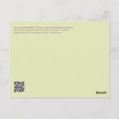 Sense and Sensibility Briefkaart (Achterkant)