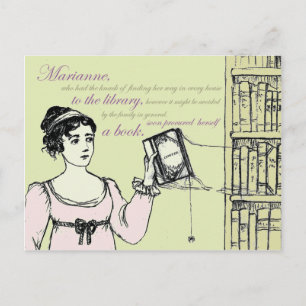 Sense and Sensibility Briefkaart