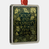 Sense and Sensibility Cover Metalen Ornament (Rechts)