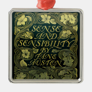 Sense and Sensibility Cover Metalen Ornament