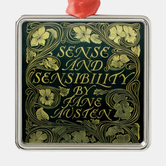 Sense and Sensibility Cover Metalen Ornament (Voorkant)