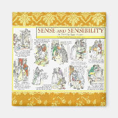 Sense and Sensibility Magneet (Voorkant)