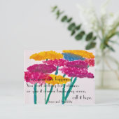 Sense and Sensibility Quote Briefpapier Briefkaart (Staand voorkant)