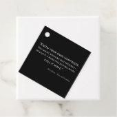 Sense and Sensibility Quote I Bedankjes Labels (In situ)