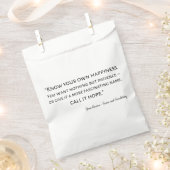 Sense and Sensibility Quote I Bedankzakje (Geknipt)