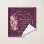 Sense and Sensibility Quote I - Cute Style Bad Handdoek (Wasdoekje)