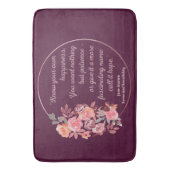 Sense and Sensibility Quote I - Cute Style Badmat (Voorkant Verticaal)