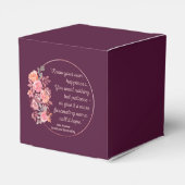 Sense and Sensibility Quote I - Cute Style Bedankdoosjes (Achterkant)